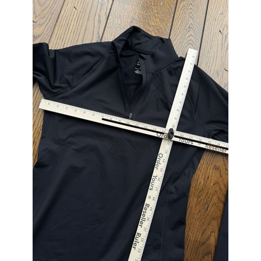 Burton Women's Heavyweight X Base Layer Quarter-Zip Top Black Medium NWT - Picture 4 of 6